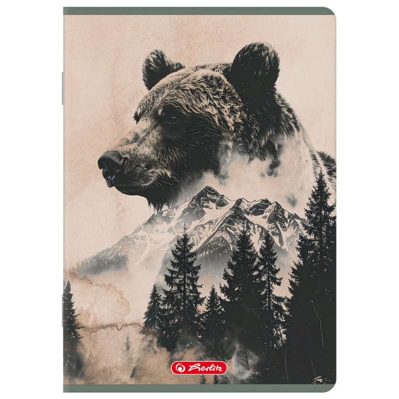 Zeszyt A5 60k linia z marginesem WILD 400206389 HERLITZ