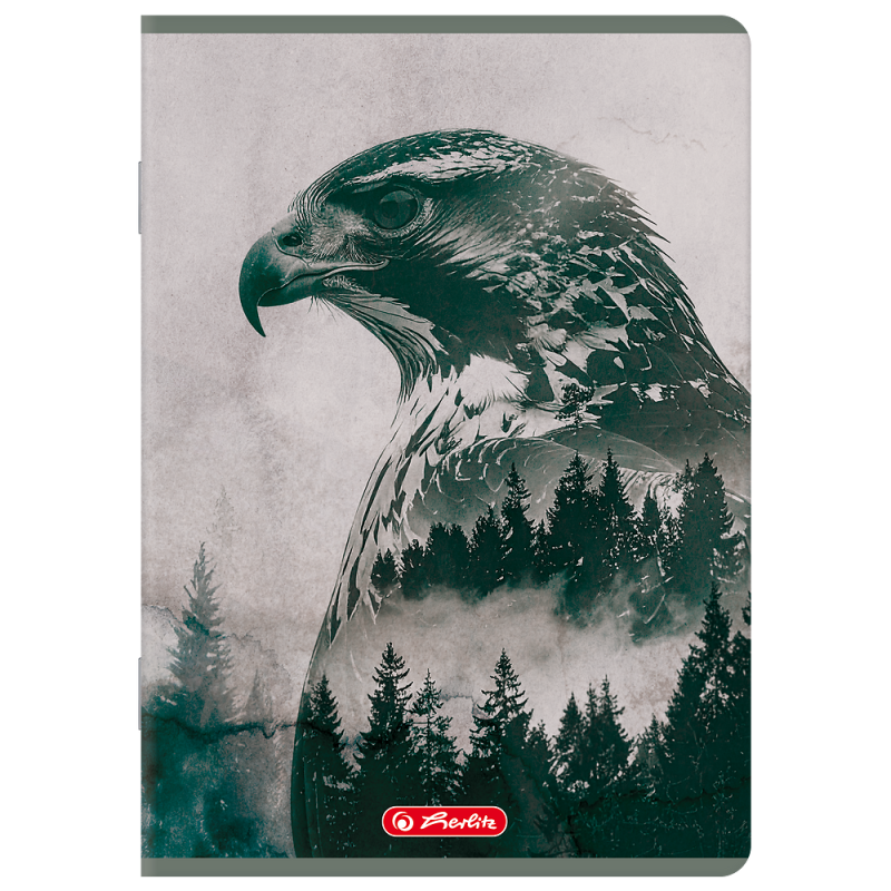 Zeszyt A5 60k linia z marginesem WILD 400206389 HERLITZ