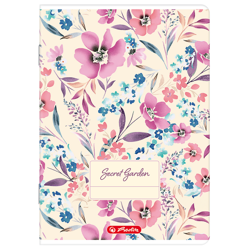 Zeszyt A5 60k kratka z marginesem mix 400206342 HERLITZ
