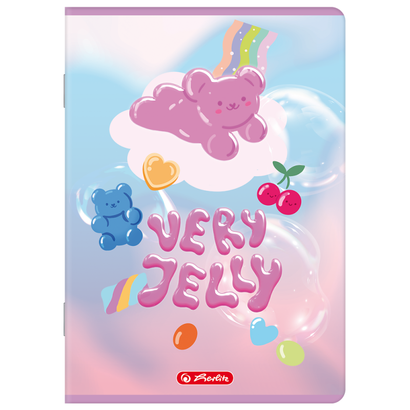 Zeszyt A5 32k kratka z marginesem JELLY 400206378 HERLITZ