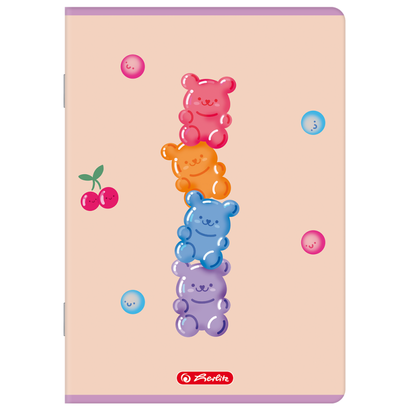Zeszyt A5 32k linia z marginesem JELLY 400206379 HERLITZ