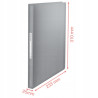 Album ofertowy na dokumenty A4 80 kieszeni Colour`Breeze zielony 626238 ESSELTE