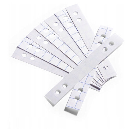 Paski samoprzylepne wzmacniające (50) przezroczyste 807819 DURABLE