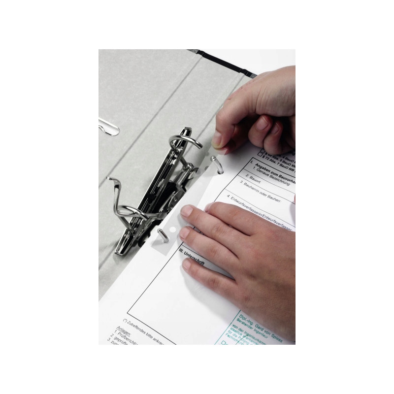 Paski samoprzylepne wzmacniające (50) przezroczyste 807819 DURABLE