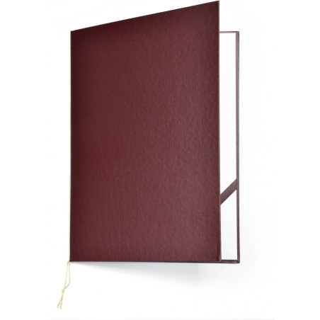 Okładki do dypl.STANDARD A4 220116 bordo b/nadr.(10) ARGO