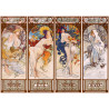 Puzzle 1000 Art 1 Mucha PUZ1000A1M INTERDRUK
