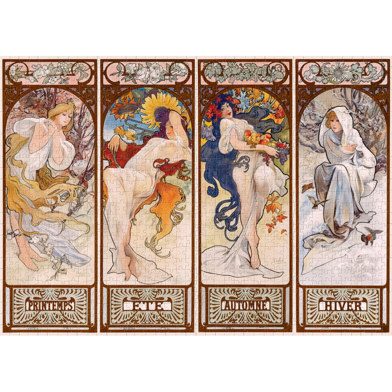 Puzzle 1000 Art 1 Mucha PUZ1000A1M INTERDRUK