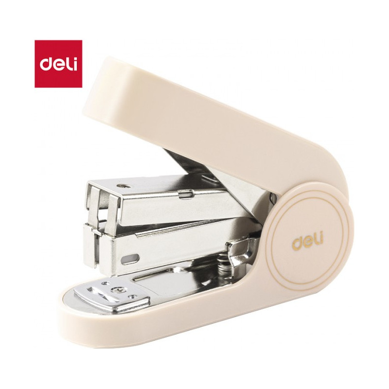 Zszywacz Linfini 25k szary EM390G DELI