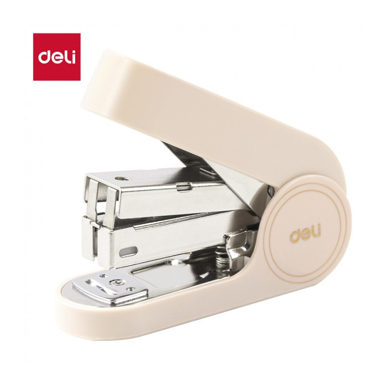 Zszywacz Linfini 25k szary EM390G DELI