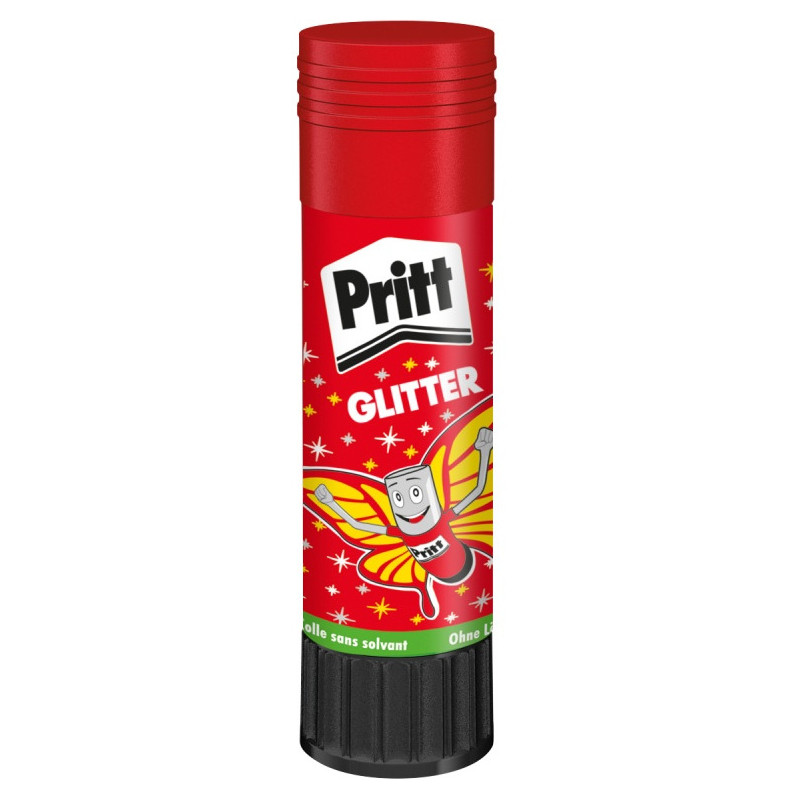 Klej w sztyfcie PRITT kolorowy z brokatem 20g. mix kolor HEPR2138010