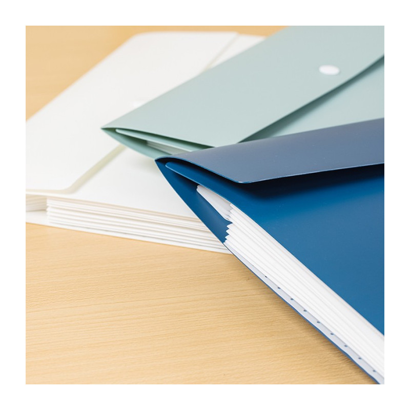 Teczka ofertowa A4 8 przegródek Linfini Expanding File mix kolorów EF606 DELI