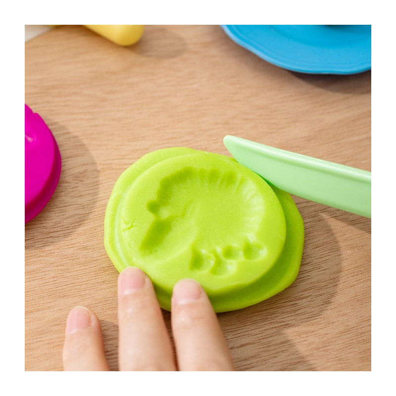 Ciastolina 4 kolory owocowy zapach EH721 DELI