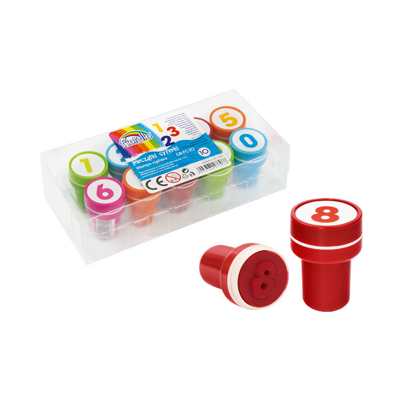 Pieczątki cyferki FIORELLO GR-FC10 170-2433