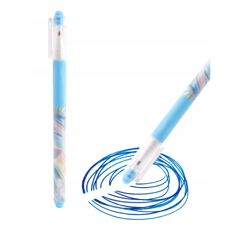 Długopis wymazywalny Holo Wave 0,5mm niebieski HA 4120 01HW-3 Happy Color