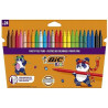 Flamastry BIC VISA KIDS 24 kolory 520046