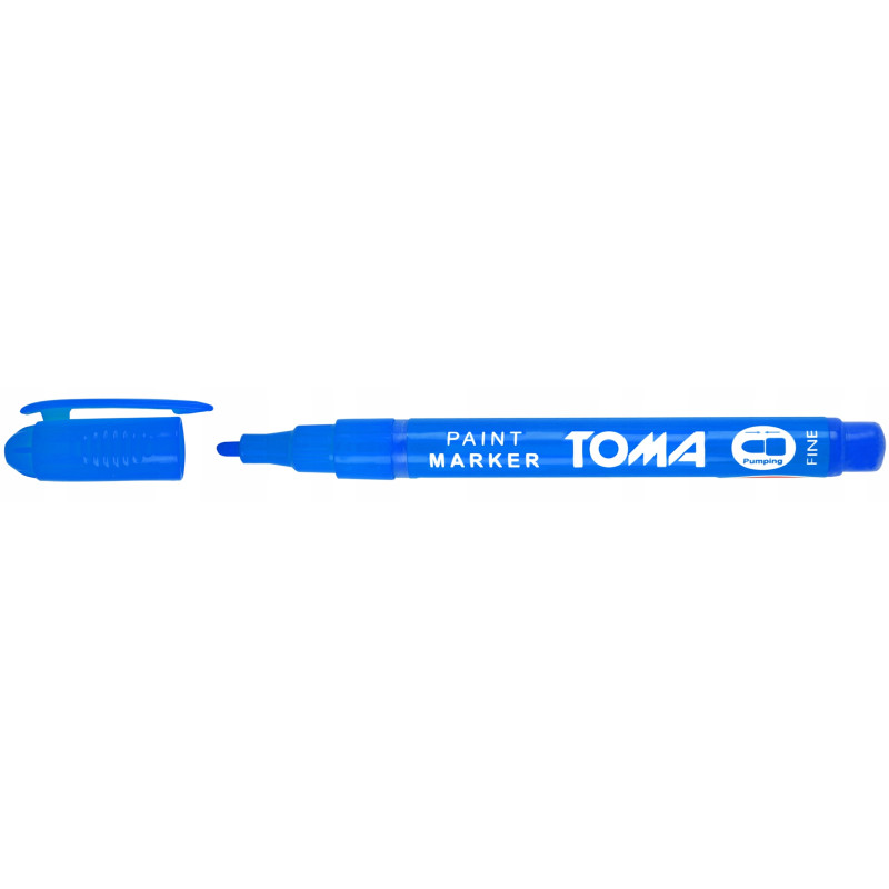 Marker olejowy F niebieski 1,5mm TO-441 TOMA