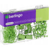Zestaw 40 pinezek 70 spinaczy 10 klipów zielony 353630 BERLINGO
