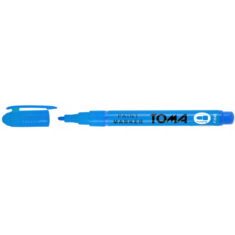 Marker olejowy F jasno niebieski 1,5mm TO-441 TOMA