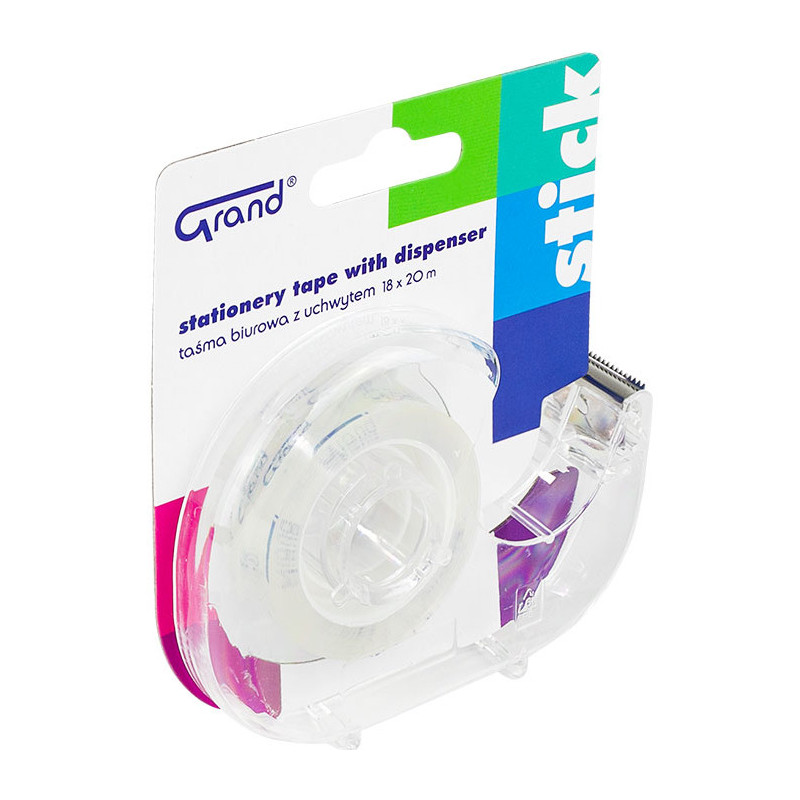 Taśma biurowa 18x20 z dispenserem GRAND 130-1943