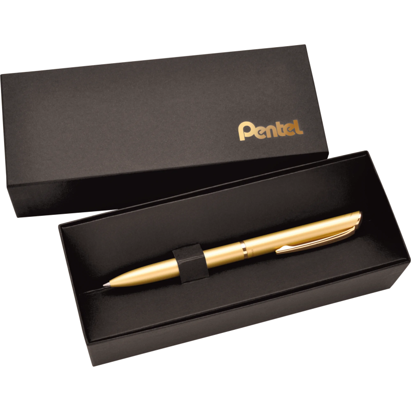 Pióro kulkowe Energel 0,7mm złota obudowa WA1GCPL PENTEL