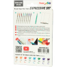 Pisak BRUSH SIGN PEN TWIN LANDSCAPE kpl. 8szt. SESW30C-8LS PENTEL
