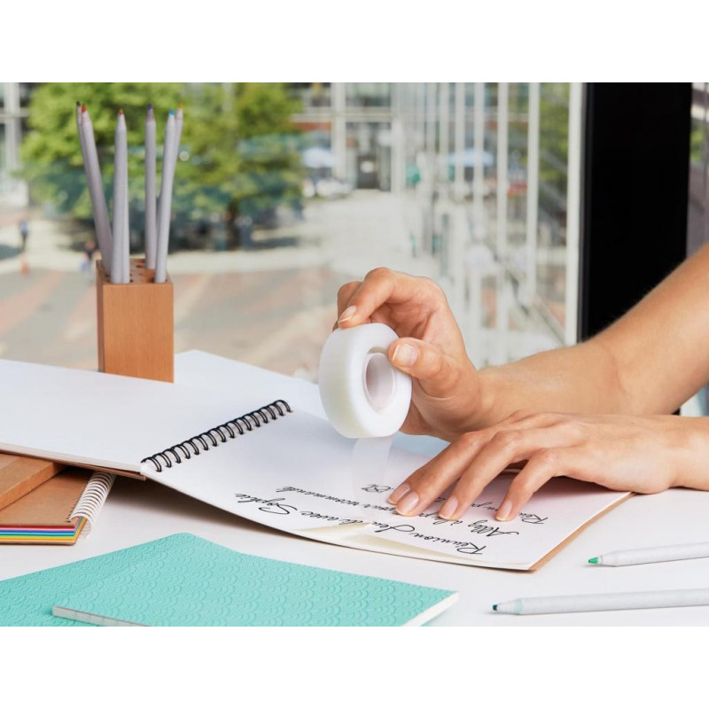 Taśma biurowa SCOTCH MAGIC 810 matowa 19x10m w pudełku 3M-UU003122981