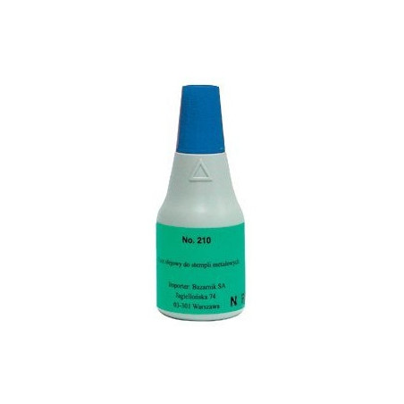 Tusz NORIS 210 metal czarny 25ml do stempli metalowych NO210CA