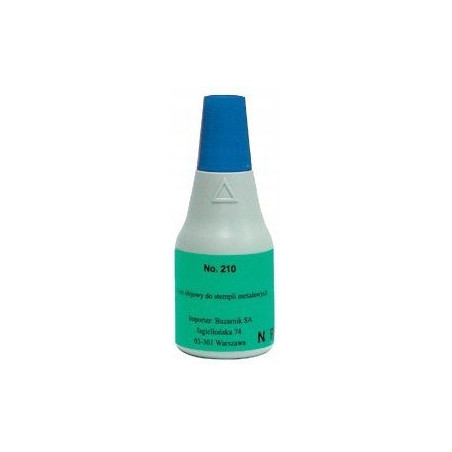 Tusz NORIS 210 metal 25ml czerwony do stempli metalowych NO210CE