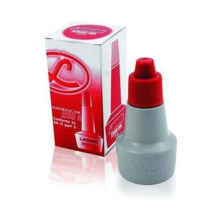 Tusz do pieczątek HORSE czerwony 30ml 140-1049