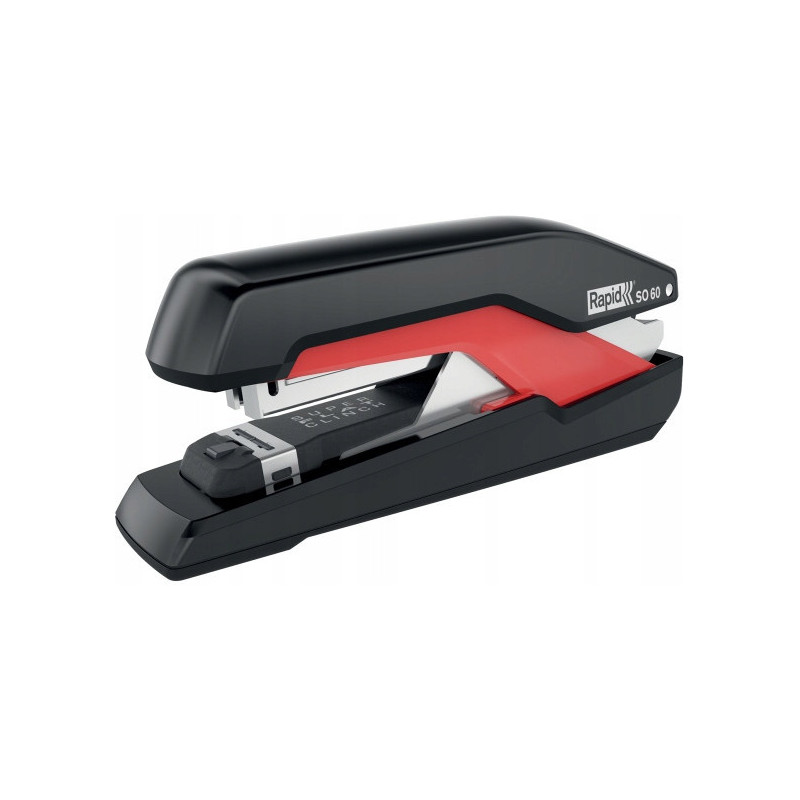 Zszywacz SUPREME SO60 czarno-czerwony 60kartek RAPID 5000553