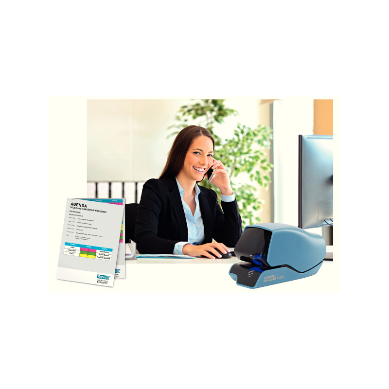 Zszywacz elektryczny Supreme 5025e EU RAPID niebieski 25 kartek 25095202