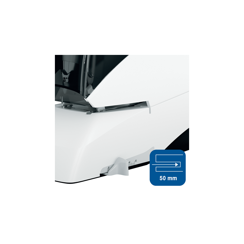 Zszywacz elektryczny Supreme 5050e biało-czarny 50 kartek RAPID 20993212