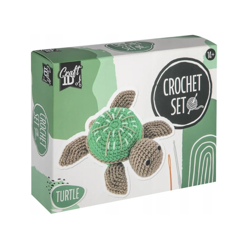 Zestaw do szydełkowania ŻÓŁWIK 14,5x4x16cm CR1706/GE GRAFIX