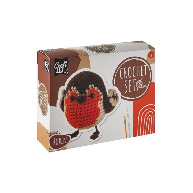 Zestaw do szydełkowania PTASZEK 10x8,2cm CR1732/GE GRAFIX