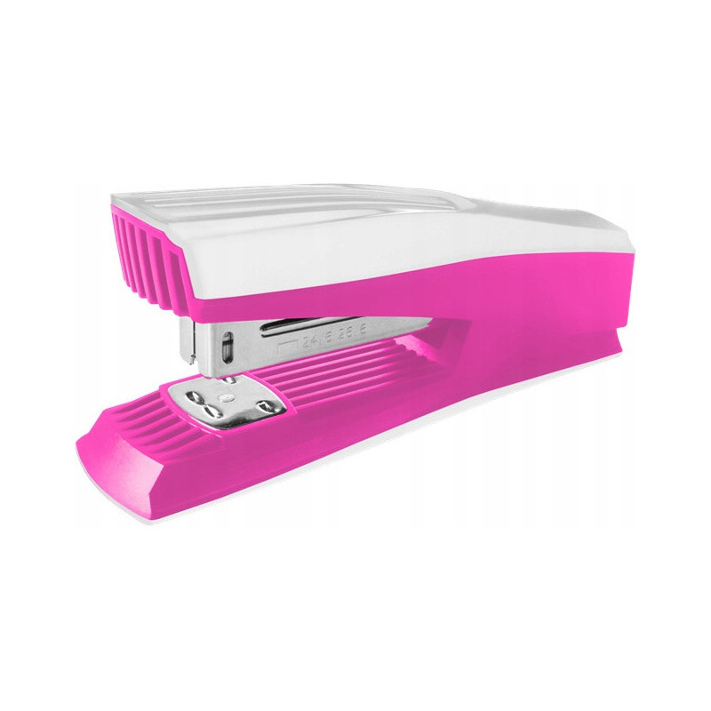 Zszywacz różowy 20 kartek 24/6-26/6 GV115-R TETIS
