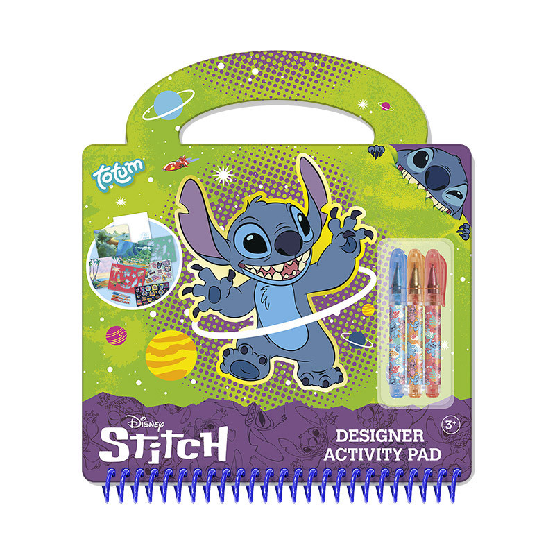 Zestaw kreatywny do rysowania szablony, naklejki STITCH TT700093 GRAFIX