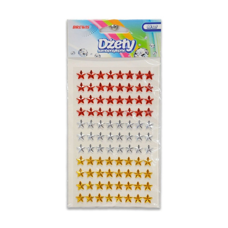 Dżety samoprzylepne gwiazdki DSX4 BREWIS