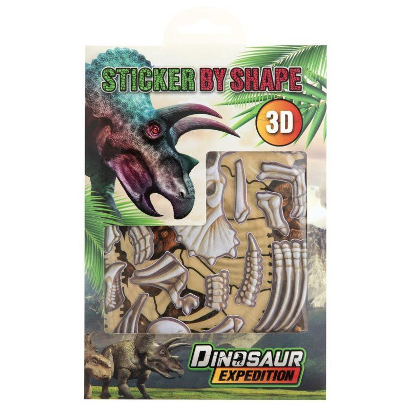 Dino Naklejki po kształtach 3D T.Rex GRAFIX