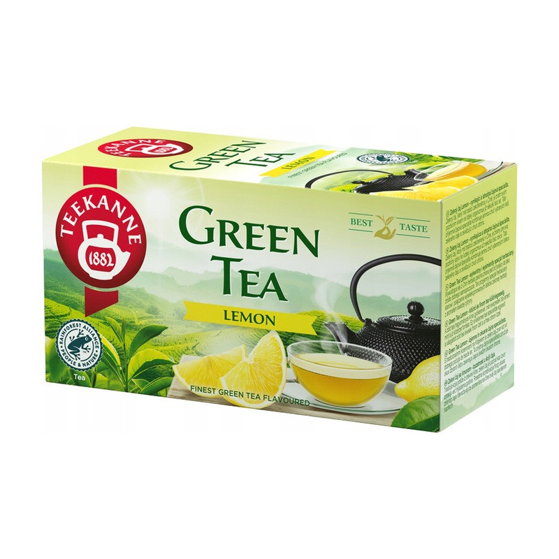 Herbata TEEKANNE zielona (20 torebek x 1,75g) Cytryna