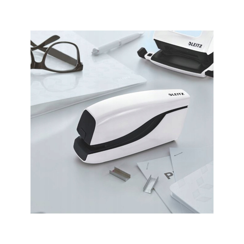 Zszywacz elektryczny WOW 10kartek biały 55661001 LEITZ