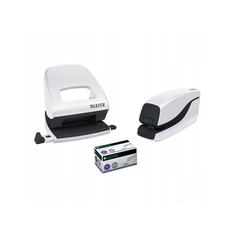Zszywacz elektryczny WOW 10kartek biały 55661001 LEITZ
