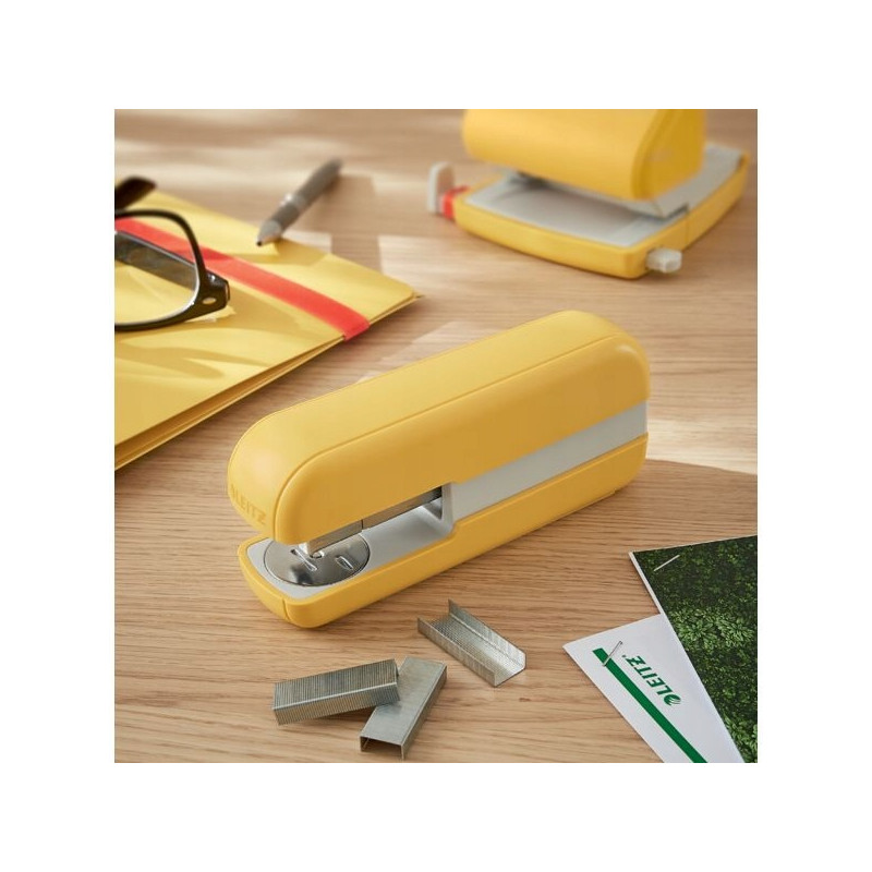 Zszywacz Leitz Cosy, żółty 55670019