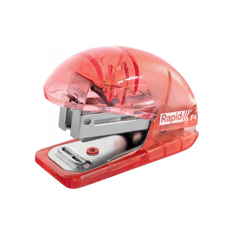 Zszywacz mini Rapid Colour`Breeze F4 10 kartek koralowy 5001531 RAPID