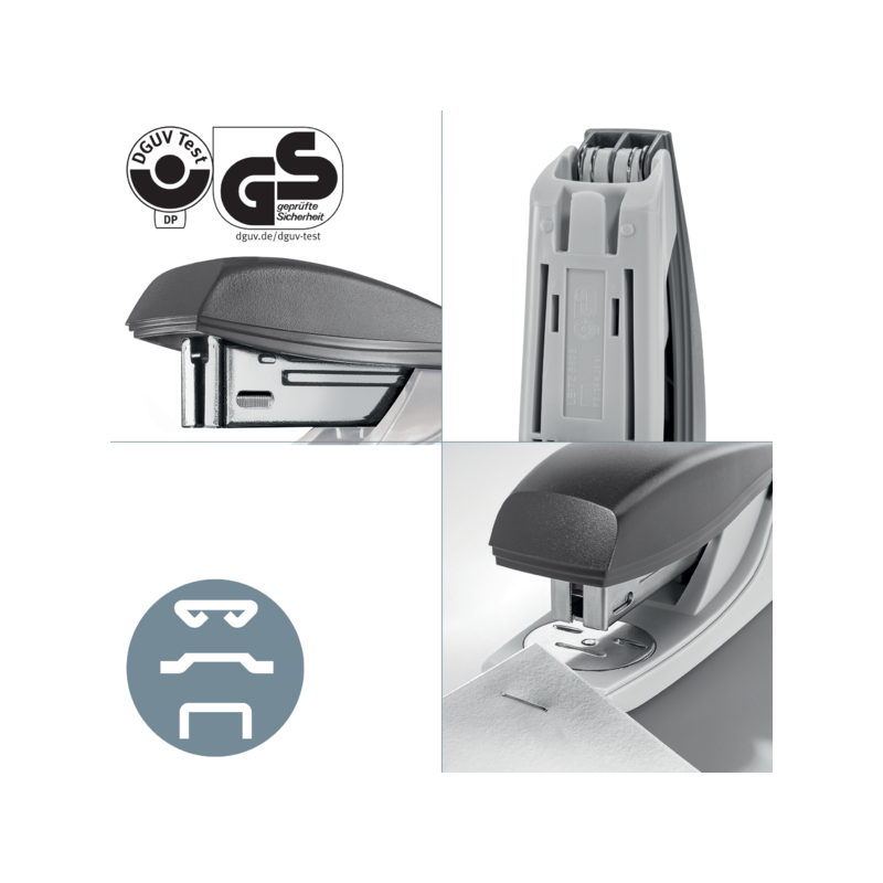 Zszywacz mały NeXXt Recycle 25 kartek zielony 56060055 LEITZ