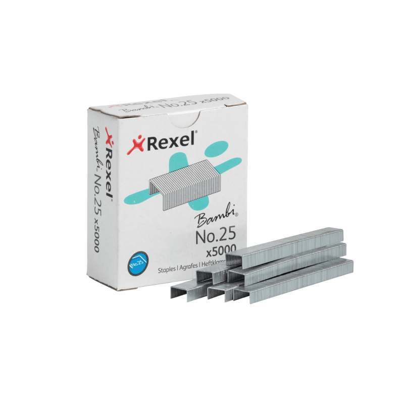 Zszywki nr.25 (4mm) 5000szt. 5025 REXEL