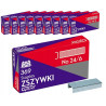 Zszywki biurowe 24/6 369 (10 paczek x 1000 sztuk) do zszywaczy 110-1388 GRAND