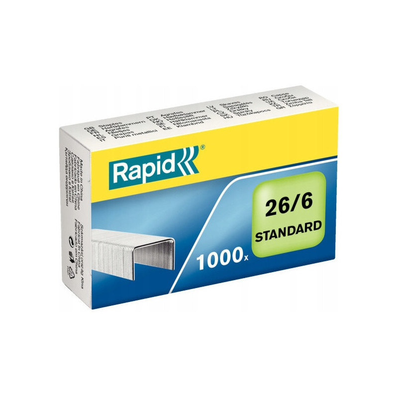 Zszywki 26/6 Standard (1000szt) 24861300 RAPID