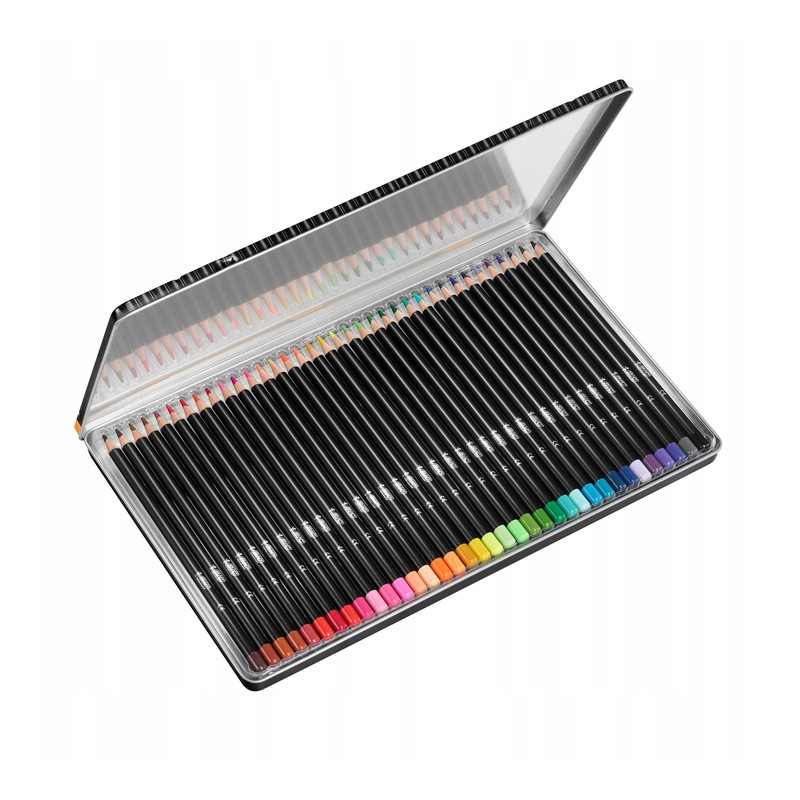 Kredki ołówkowe 36 kolorów INTENSITY Premium metalowe opakowanie 510022 BIC