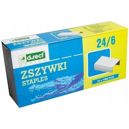 Zszywki D.RECT 24/6 (1000) 360021 LEVIATAN
