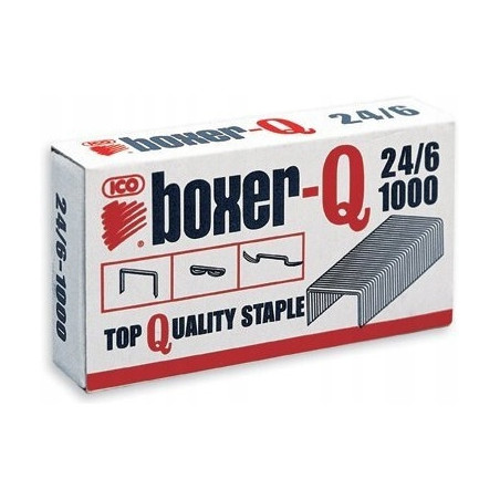 Zszywki SAX 24/6-1000 galwanizowane BOXER SAXB24/6